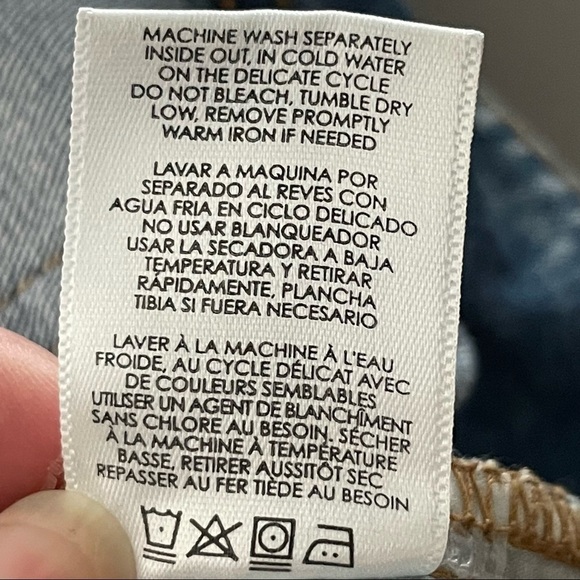 Cabi Cinch Skinny Jeans Style #5492 Distressed Bleach Splatter Blue Size 4 - Picture 10 of 13